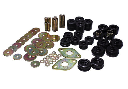 Energy Suspension Body Mount Bushing Set Black 8.4111G Photo - Primary