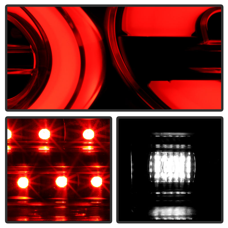 Spyder Chevy Camaro 16-18 Halogen LED Tail Lights Black ALT-YD-CCAM16HAL-SEQ-BK 5087218 5087218 User 5