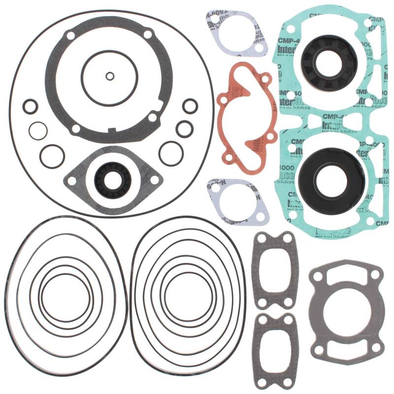 Vertex Pistons Vertex Gaskets 90-91 Sea-Doo 580 Yellow Eng GT Complete Gasket Kit w/ Oil Seals 611110 611110 Photo - Primary