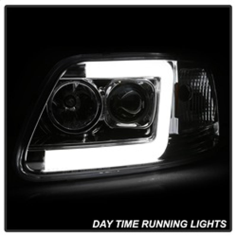 Spyder 97-03 Ford F-150 (After 6/1997) V2 Proj Headlights DRL LED - Chrm (PRO-YD-FF15097V2-LB-C) 5084644 5084644 Photo - Unmounted