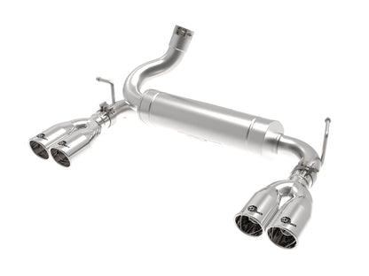 aFe Vulcan Series 2.5in 304 SS Axle-Back Exhaust Polished 07-18 Jeep Wrangler (JK) V6-3.6/3.8L 49-38086-P 49-38086-P Photo - Primary