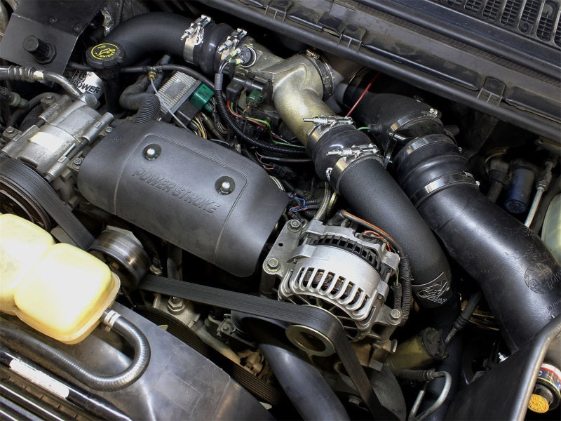 aFe BladeRunner Intercooler Tubes Hot and Cold Side: Ford Diesel Trucks 99 46-20094-B Photo - Mounted