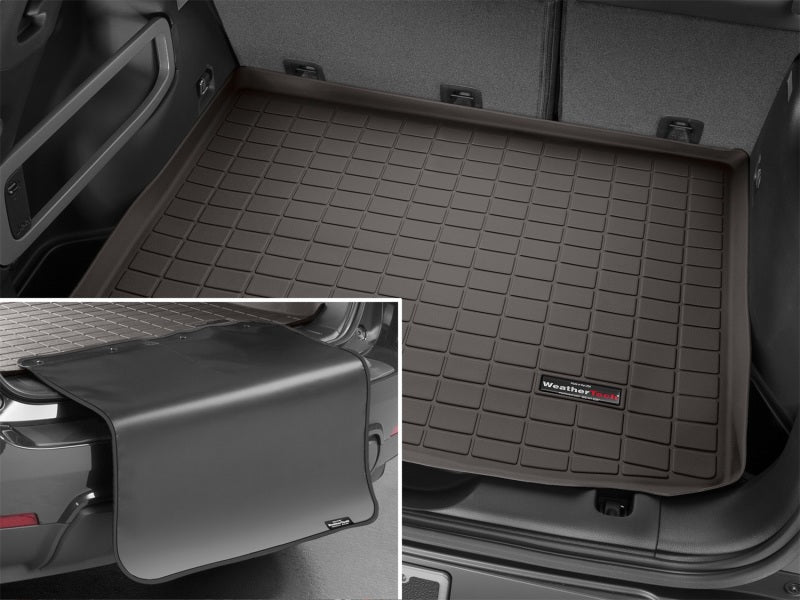 WeatherTech 2022+ Jeep Grand Cherokee Behind 2nd Row Seating Cargo Liner w/Bumper Protector - Cocoa 431530SK 431530SK Photo - Primary