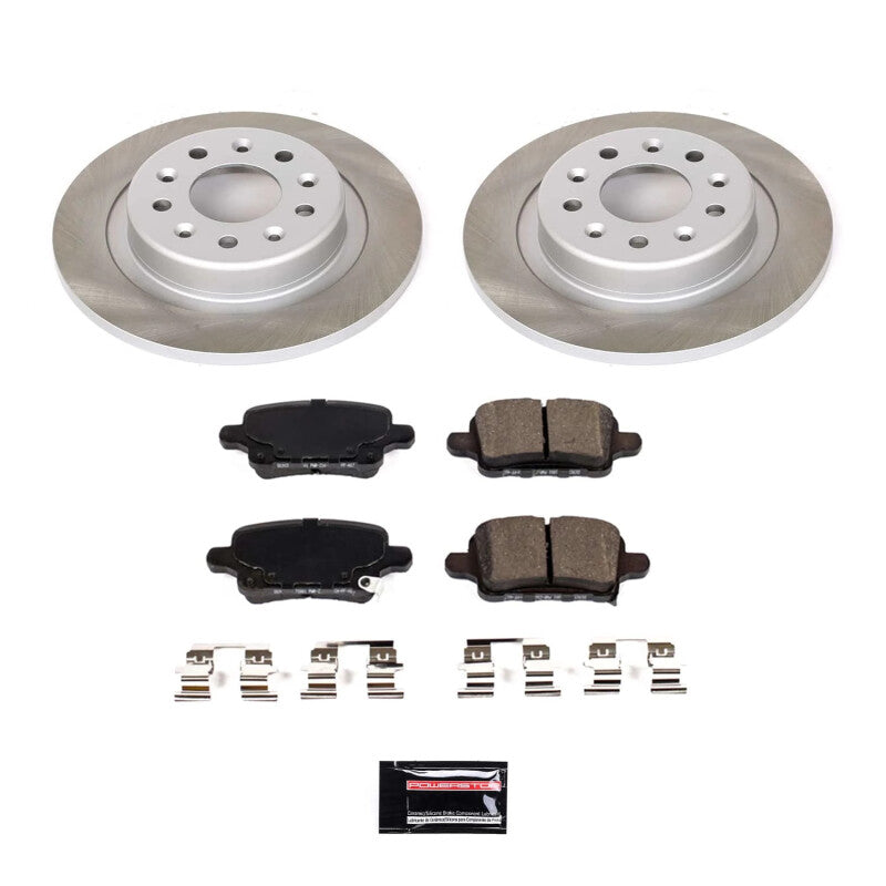 PowerStop Power Stop 2021 GMC Terrain Rear Semi-Coated Rotor Kit SC7721 SC7721 Photo - Primary