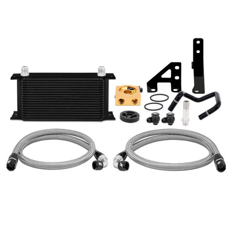 Mishimoto Subaru WRX Thermostatic Oil Cooler Kit MMOC-WRX-15TBK Photo - Primary
