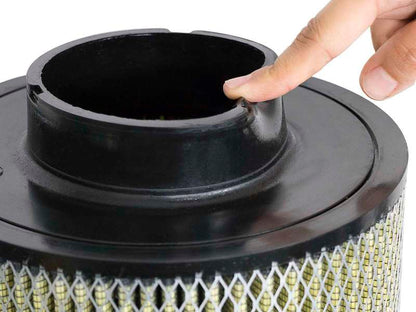 aFe Magnum FLOW PRO GUARD7 Universal Air Filter 4 F x 8-1/2 B x 8-1/2 T x 72-90097 Photo - Unmounted