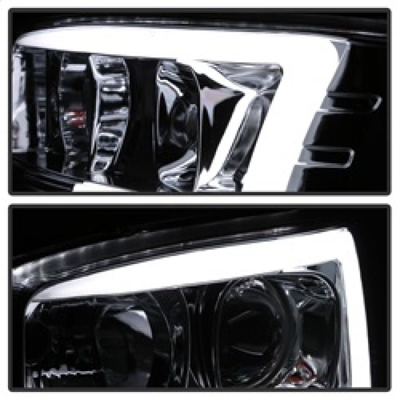 Spyder GMC Sierra 1500/2500/3500 99-06 V2 Projector Headlights - DRL - Chrome PRO-YD-CDE00V2-LB-C 5084620 5084620 Photo - Unmounted