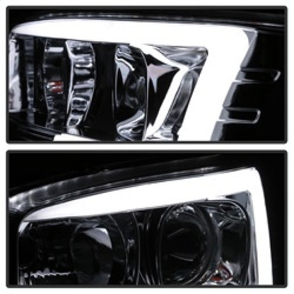 Spyder GMC Sierra 1500/2500/3500 99-06 V2 Projector Headlights - DRL - Chrome PRO-YD-CDE00V2-LB-C 5084620 5084620 Photo - Unmounted