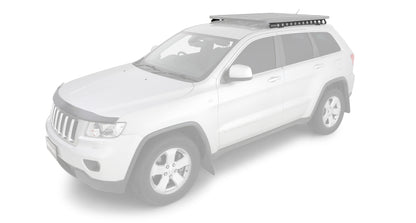 Rhino-Rack 11-21 Jeep Grand Cherokee WK2 4DR (w/ Metal Roof Rails) Backbone Mounting System - Black RJGB1 RJGB1 Photo - Primary