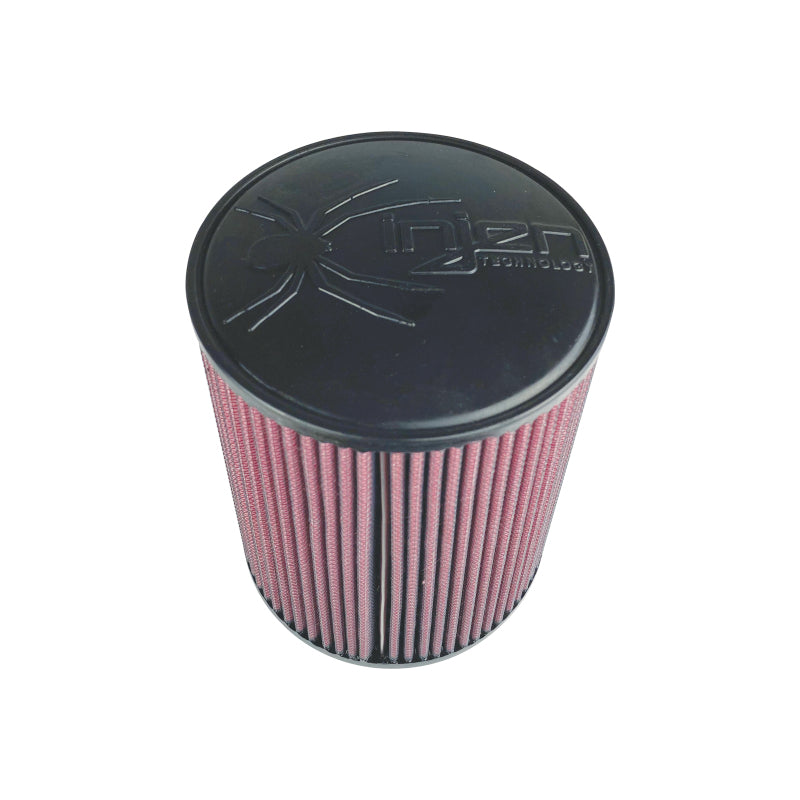 Injen Oiled Air Filter 4.0in Flange ID / 6.0in Base / 6.9in Media Height / 5.0in Top X-1127-BR X-1127-BR Photo - out of package