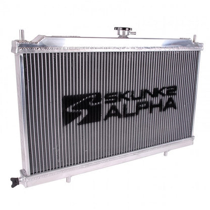 Skunk2 Alpha Series Radiator 88-91 Honda CRX/Civic (Full Size) (Dual Core) 349-05-1500 Photo - Primary