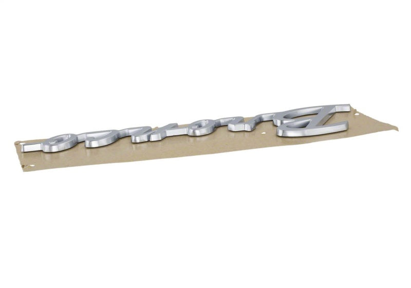 Ford Racing 21-23 Bronco Script Fender Badge - Silver M-1447-BSS M-1447-BSS Photo - Unmounted