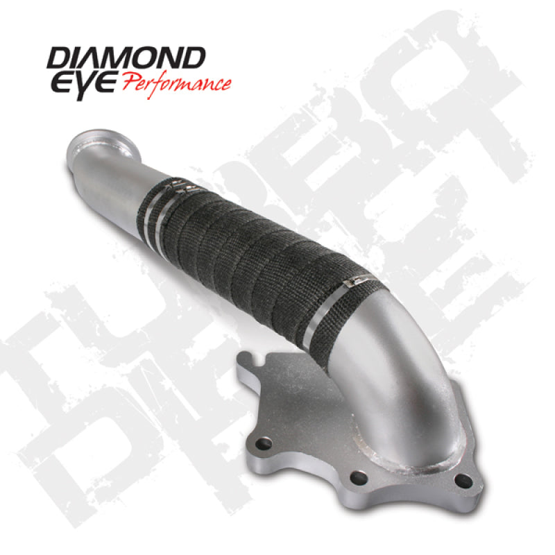Diamond Eye Performance Diamond Eye TURBO-DIRECT 3in AL CHEVY LB7 DURAMAX 01-04 5 BTWN TURBO & F PIPE TRANS DIPSTICK MOD REQ 321055 321055 Photo - Primary