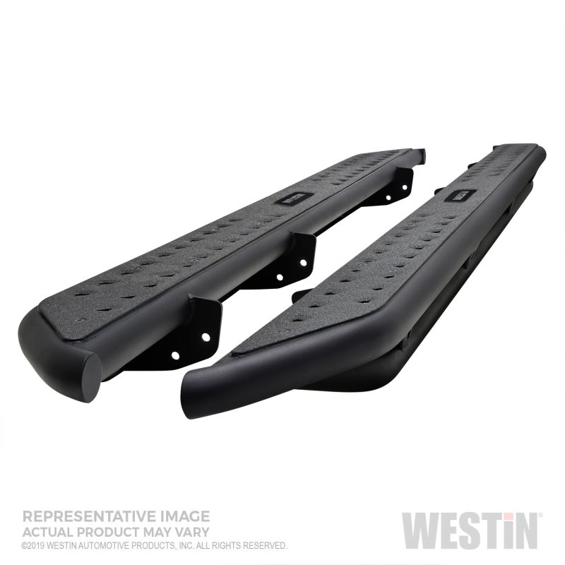 Westin 2020 Jeep Gladiator Outlaw Nerf Step Bars - Textured Black 58-54165 58-54165 Photo - Primary