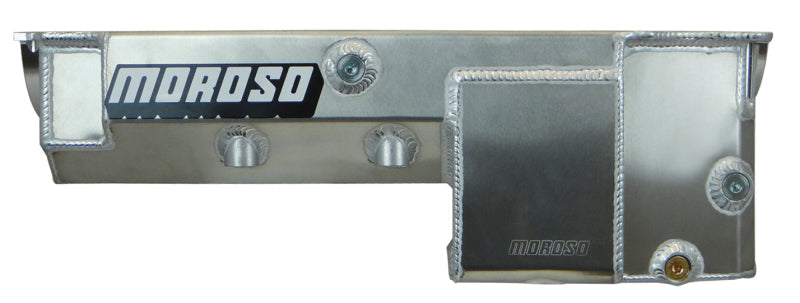 Moroso Oil Pan, Bbc, Alum, Div.Tray 20385 Photo - Primary