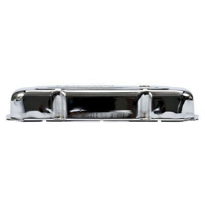 Edelbrock Valve Cover, Signature Series, Chrysler, 1958-1979 361-440 V8, Chrome 4491 Photo - Unmounted