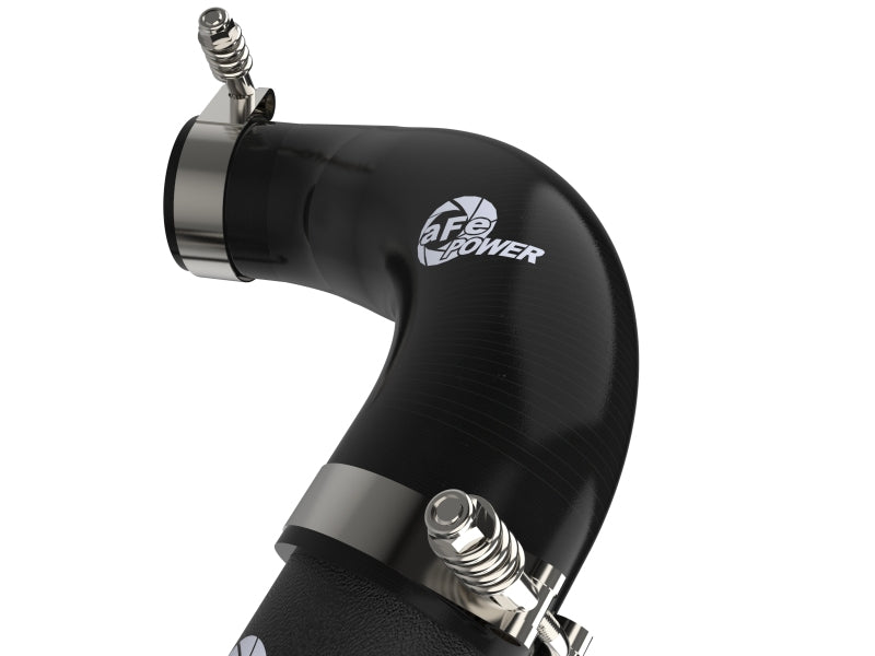 aFe Bladerunner 2.5in Aluminum Tube Hot Charge Pipe Black 2Volkswagen  22-23 GTI (MKVIII) L4-2.0L (t 46-20608-B 46-20608-B Photo - Close Up