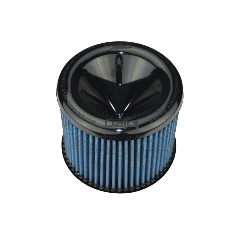 Injen AMSOIL Ea Nanofiber Dry Air Filter - 2.75 Filter 6 Base / 5 Tall X-1013-BB Photo - out of package