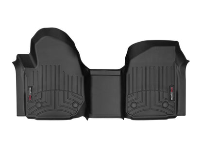 WeatherTech 2019+ Chevrolet Silverado 1500 / GMC Sierra (Regular Cab) Front Vinyl FloorLiner - Black 4415421V 4415421V Photo - Primary