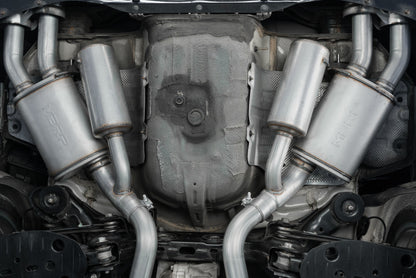 MBRP 2018+ Kia Stinger 3.3L RWD/AWD 2.5in Cat Back Dual Rear Exit w/o Tips S4704304 S4704304 Photo - Close Up
