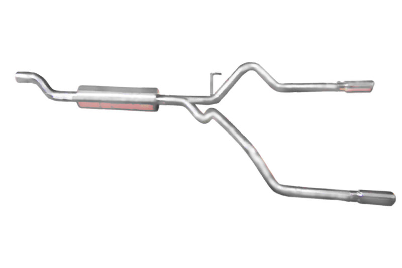 Gibson 03-04 Dodge Ram 2500 SLT 5.7L 2.5in Cat-Back Dual Split Exhaust - Aluminized 6502 6502 Photo - Primary