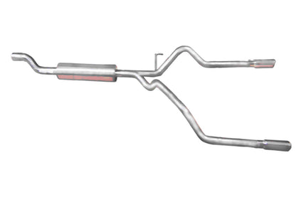 Gibson 03-04 Dodge Ram 2500 SLT 5.7L 2.5in Cat-Back Dual Split Exhaust - Aluminized 6502 6502 Photo - Primary