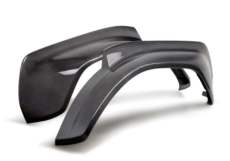 Ford Racing 22-24 Bronco Raptor Carbon Fiber Rear Fender Flare Set - Gloss M-16268-BGR M-16268-BGR Photo - Primary