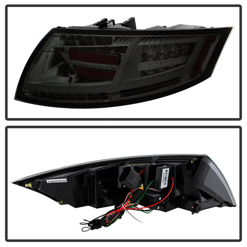 Spyder Audi TT 07-12 LED Tail Lights Smoke ALT-YD-ATT07-LED-SM 5081681 5081681 User 1