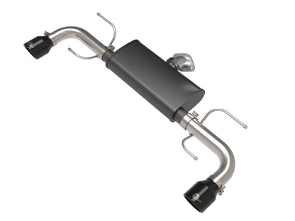 aFe Takeda 17-21 Mazda CX-5 2.5L (t) 2.5in. SS Axle-Back Exhaust System w/Black Tips 49-37021-B 49-37021-B Photo - Primary