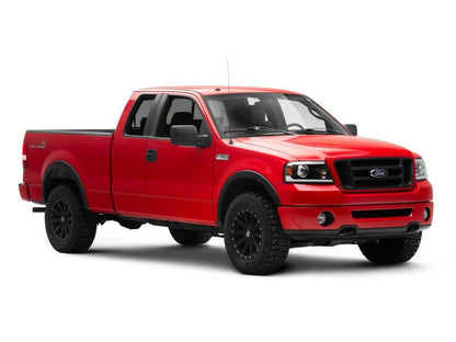 Raxiom 04-08 Ford F-150 Axial Series Projector Headlights w/ SEQL LED Bar- Blk Housing (Clear Lens) T566364 T566364 Photo - Close Up
