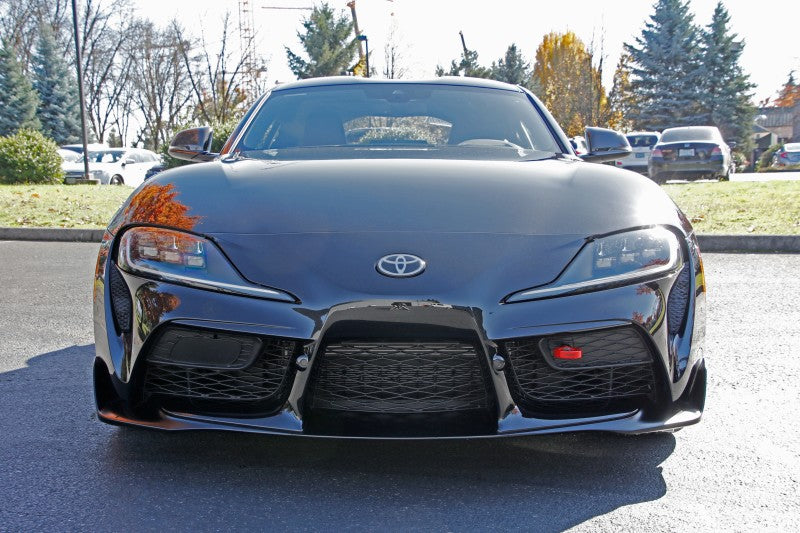 Perrin 2020 Toyota Supra Tow Hook Kit (Front) - Red PTP-BDY-230RD PTP-BDY-230RD Photo - Primary