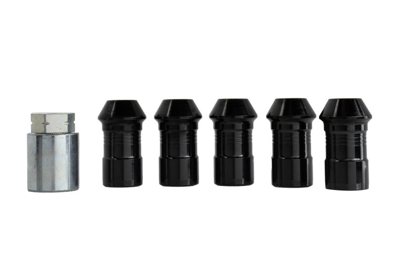 Ford Racing 2023+ Ford Bronco Raptor  M14 x 1.5 Black Security Lug Nut Kit - Set of 5 M-1A043-A5 M-1A043-A5 Photo - Unmounted