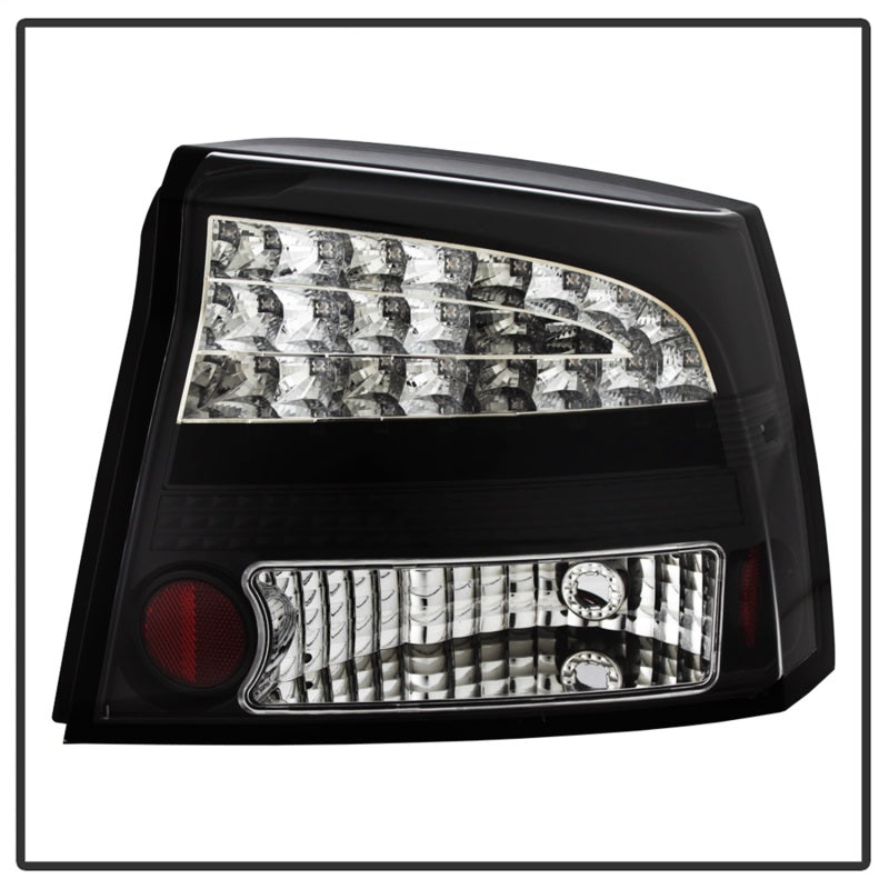 Spyder Dodge Charger 06-08 LED Tail Lights Black ALT-YD-DCH05-LED-BK 5002273 5002273 Photo - Unmounted