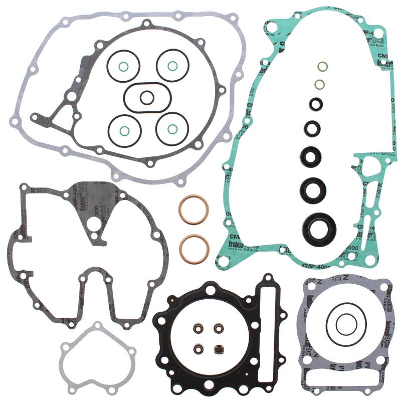 Vertex Pistons Vertex Gaskets 93-23 Honda XR650L Complete Gasket Kit w/ Oil Seals 811281 811281 Photo - Primary