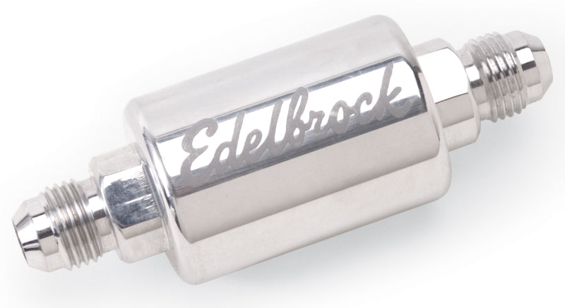Edelbrock Replacement Polished Filter For #8128 8129 Photo - Unmounted