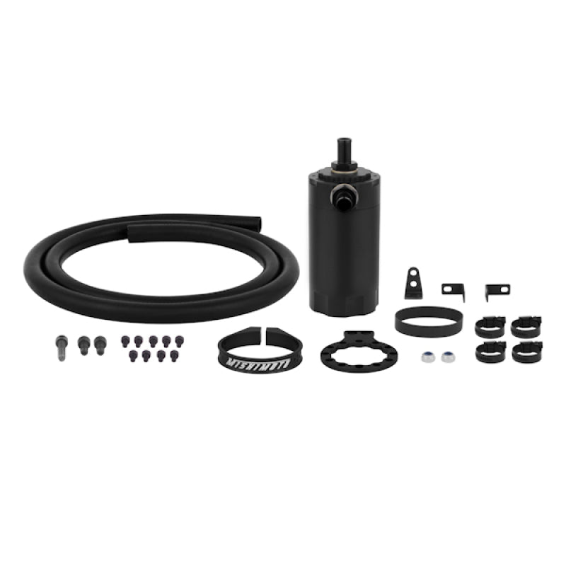 Mishimoto Black Baffled Oil Catch Can MMBCC-UNI-BK Photo - out of package