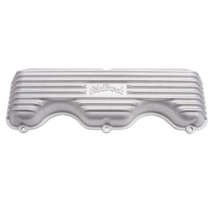 Edelbrock Valve Cover, Classic Series, Chevrolet, W 348/409 CID V8, Satin 41409 Photo - Unmounted
