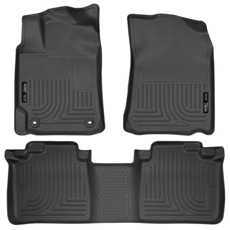 Husky Liners 2012 Toyota Camry WeatherBeater Combo Black Floor Liners (3pc) 98901 Photo - Primary