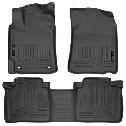 Husky Liners 2012 Toyota Camry WeatherBeater Combo Black Floor Liners (3pc) 98901 Photo - Primary