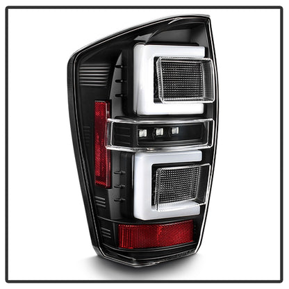 Spyder 16-17 Toyota Tacoma LED Tail Lights - Black (ALT-YD-TT16-LED-BK) 5085733 5085733 Photo - Unmounted