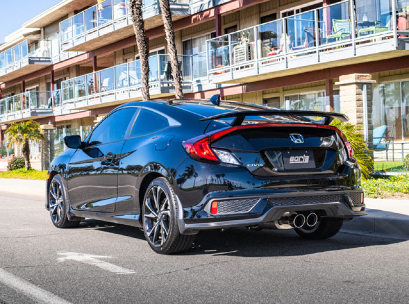 Borla 17-19 Honda Civic SI 1.5L Turbo MT S-Type 2.75in Cat-Back Exhaust 140777 140777 Photo - lifestyle view