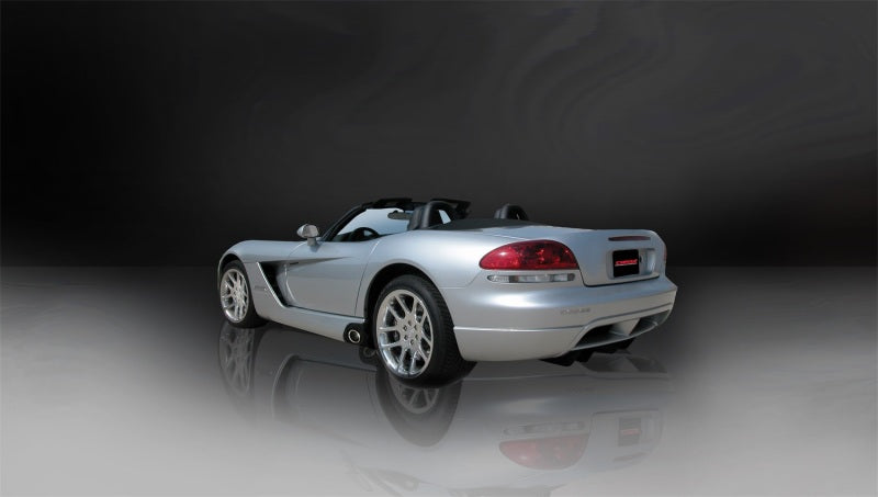 Corsa Performance 03-10 Dodge Viper 8.3L V10 Polished Sport Cat-Back Exhaust 14176 Photo - Mounted