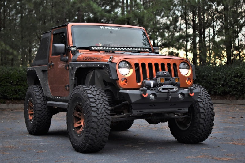 Rugged Ridge 59-18 Jeep 7in LED Headlights Each 12402.84 12402.84 Photo - Mounted