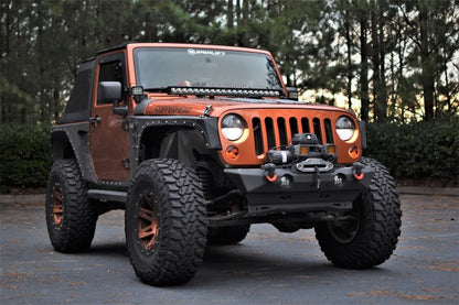 Rugged Ridge 59-18 Jeep 7in LED Headlights Each 12402.84 12402.84 Photo - Mounted