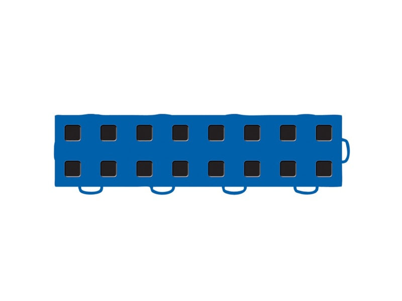 WeatherTech TechFloor - 3in x 12in Tiles(Right Loop) Blue/Black - Blue/Black 51T312RL BL-BK 51T312RL BL-BK Photo - Primary