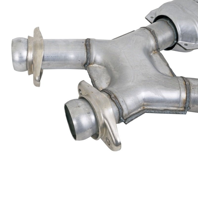 BBK Performance 94-95 Mustang GT 2.5 Short X-Pipe W/ Converters 1672 Photo - Unmounted