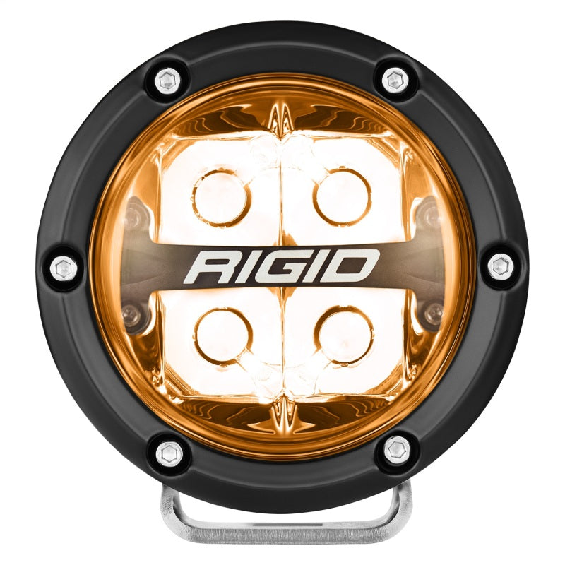 Rigid Industries 360-Series 4in LED Off-Road Spot Beam - RGBW (Pair) 36402 36402 Photo - Unmounted