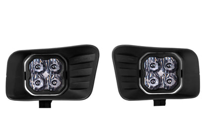 Diode Dynamics SS3 Ram Horizontal LED Fog Light Kit Pro - White SAE Driving DD6681 DD6681 Photo - Primary