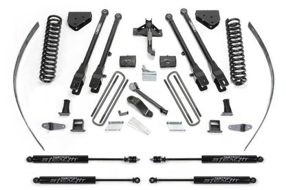Fabtech 8" 4 Link System w/ Stealth Shocks K2126M Photo - Primary