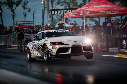 CSF Gen 2 B58 Race X Charge-Air-Cooler Manifold - Raw Billet Aluminum Finish 8400 8400 Photo - lifestyle view